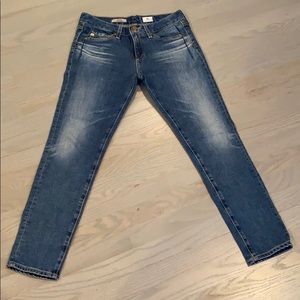 NWOT AG “The Beau” slouchy skinny